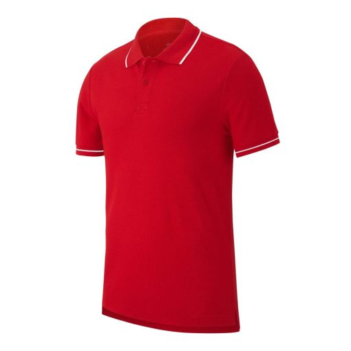 mens club19 short sleeve polo shirt red Vendorist Apparels Men Sleeveless Polo Shirts in Red