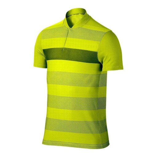plo tshirt yellow green strip Vendorist Apparels Polo T Shirts Yellow Green Strips