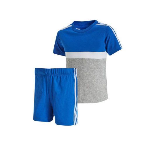tennis uniform blue gray Vendorist Apparels Tennis Uniform Blue & Grey