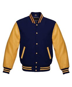 Blue and Yellow Varsity Jackets, Blue and Yellow Letterman Jackets