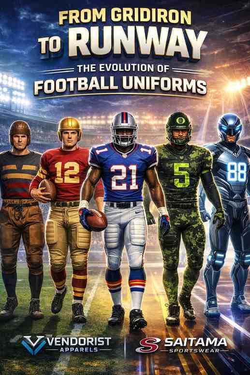 From Gridiron to Runway: The Evolution of Football Uniforms
